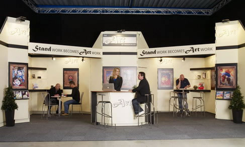 Standbouw, beurs stand, beursstands en beurs wanden